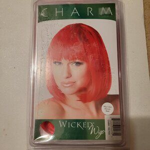 BRAND NEW Wicked Wig - High Quality Women's Hair Wig (Hot Pink) + FREE wig cap